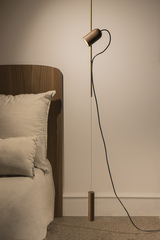 Подвесной светильник Nomon ONFA COLGANTE Gold/Walnut