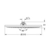 GROHE Rainshower Cosmopolitan 27477000 Душ верхний
