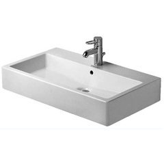 Duravit Vero 454800000 Раковина 800x470мм для мебели, с переливом с 1 отверстием под смеситель. цвет: белый фото