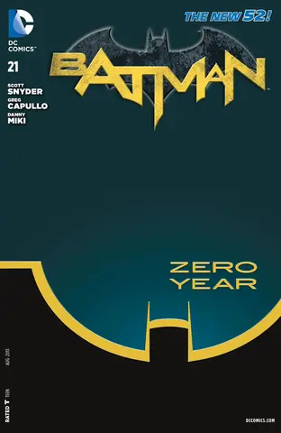 Batman Zero Year