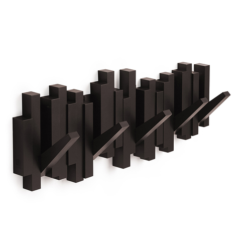 Вешалка настенная Sticks эспрессо Umbra