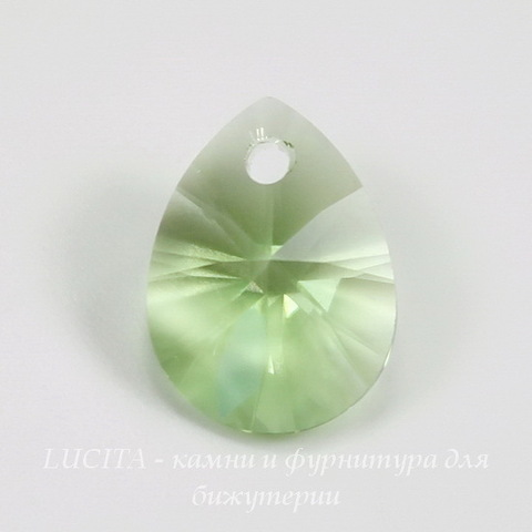 6128 Подвеска Сваровски Капля Peridot (12 мм) ()