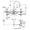 GROHE Atrio 20008AL3 Смеситель для раковины