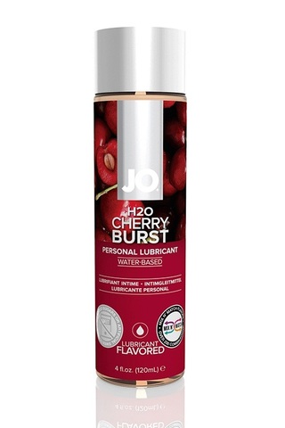 Ароматизированный любрикант Вишня / JO Flavored Cherry Burst 4 oz - 120мл.