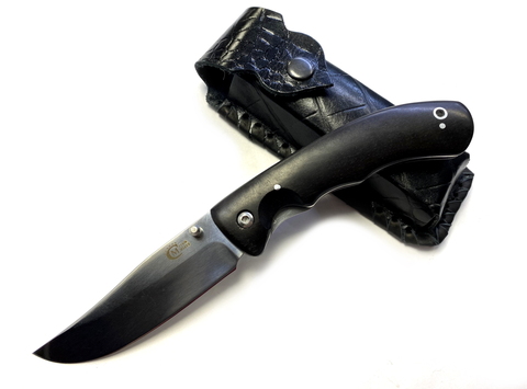 Нож складной Таёжник, кованая 95х18, граб