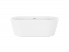BelBagno BB306-1395 Отдельностоящая акриловая ванна, 139.5x68, цвет: белый фото