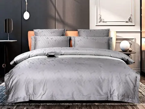 Постельное белье Asabella 1385-4S полуторное хлопковый жаккард - купить