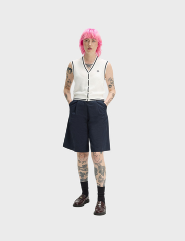 Жилет FRED PERRY Bttn-Through Txtrd Knit Tank