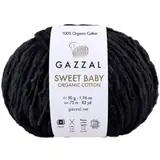 Пряжа Gazzal Sweet Baby Organic Cotton 2603 черный