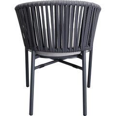 Стул с подлокотниками Santanyi Dark Grey