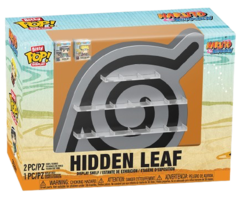 Набор Funko Bitty POP! Display Naruto Hidden Leaf +2 Bitty POP! Rock Lee, Naruto