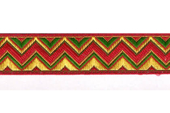 Тесьма жаккард, с1852, рис.9525, ш. 2,2 см