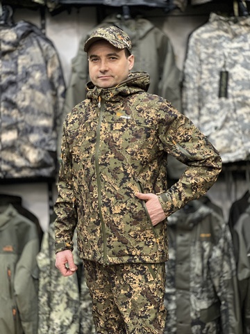 Костюм Pride Магнум SoftShell демисезонный, мембрана 10000/10000, Лес