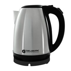 Чайник электрический Gelberk, GL-451, 1.8 л, 1500 Вт, ск нагр элем, металл