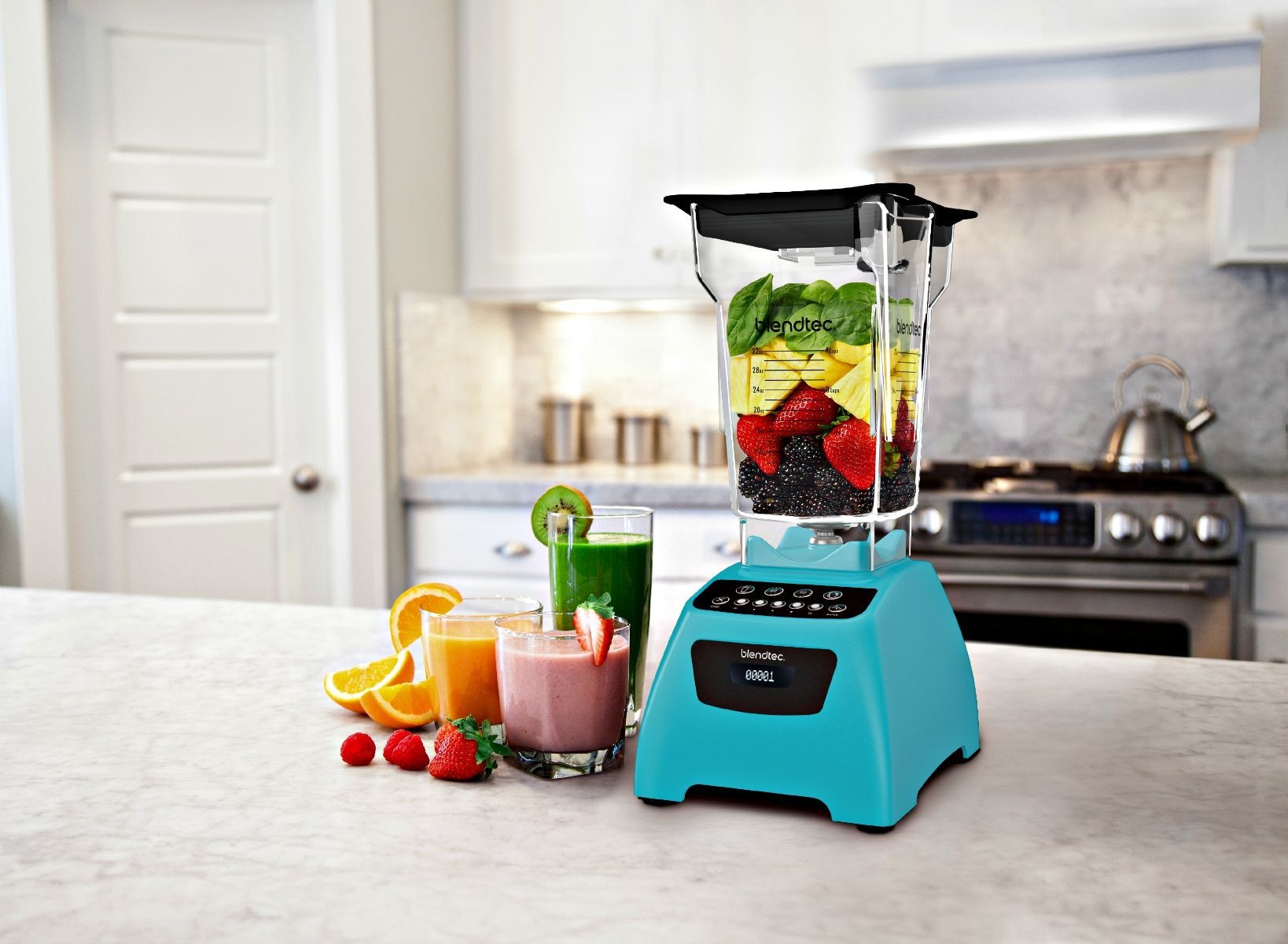 Блендер Blendtec Classic 575 (голубой)