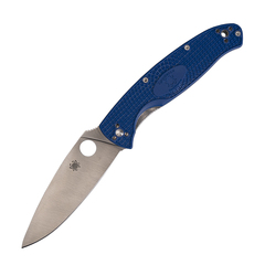 Фото Складной нож Spyderco Resilience LTW сталь S35VN, рукоять FRN, синий