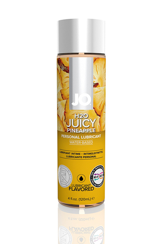 Ароматизированный любрикант Ананас / JO Flavored Juicy Pineapple 4oz - 120мл.