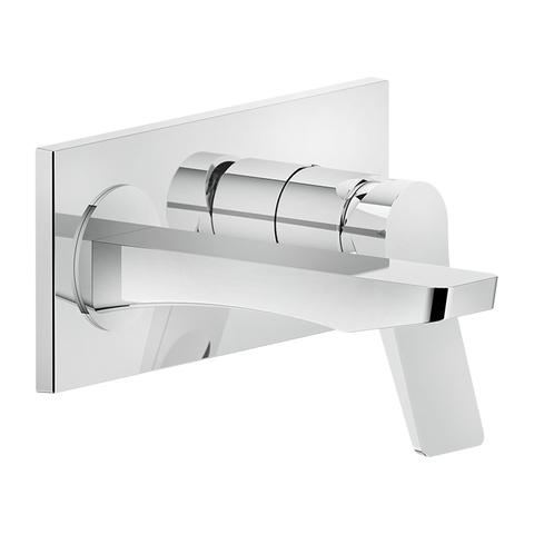 Gessi Rilievo 59092#031 Встраиваемый смеситель для раковины с изливом 175мм (внешние части), цвет: хром