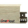 Плинтус Line Plast 85 мм LS006 – Бальза светлая