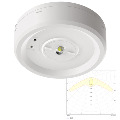 Потолочные светодиодные аварийные светильники Moncato DP812 LED SC Потолочные светодиодные аварийные светильники Moncato DP812 LED SC