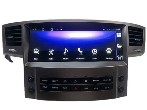 Магнитола Lexus LX 570 (2007-2015) Android 12 8/128GB QLED DSP 4G модель ZH-L1209