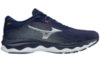 Мужские кроссовки для бега Mizuno Wave Sky 5 темно-синие (Распродажа)(UK) - 1