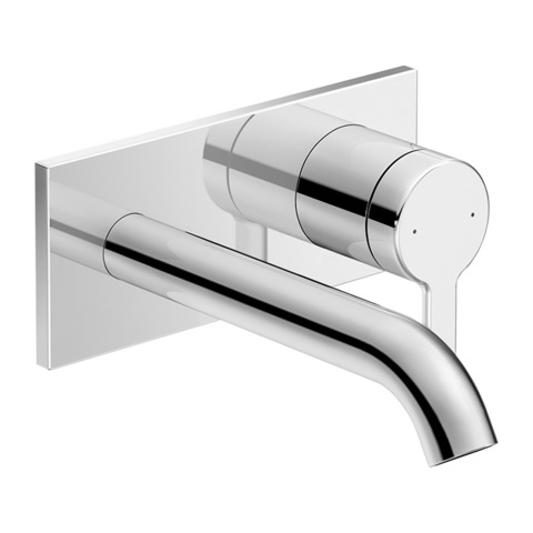 Duravit C.1 C11070003010 Смеситель для раковины скрытого монтажа (наружная часть), излив 174мм, цвет: хром