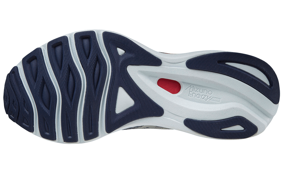 Мужские кроссовки для бега Mizuno Wave Sky 5 темно-синие (Распродажа)(UK) - 2