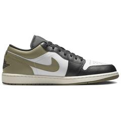 Jordan 1 Low Black Toe Medium Olive