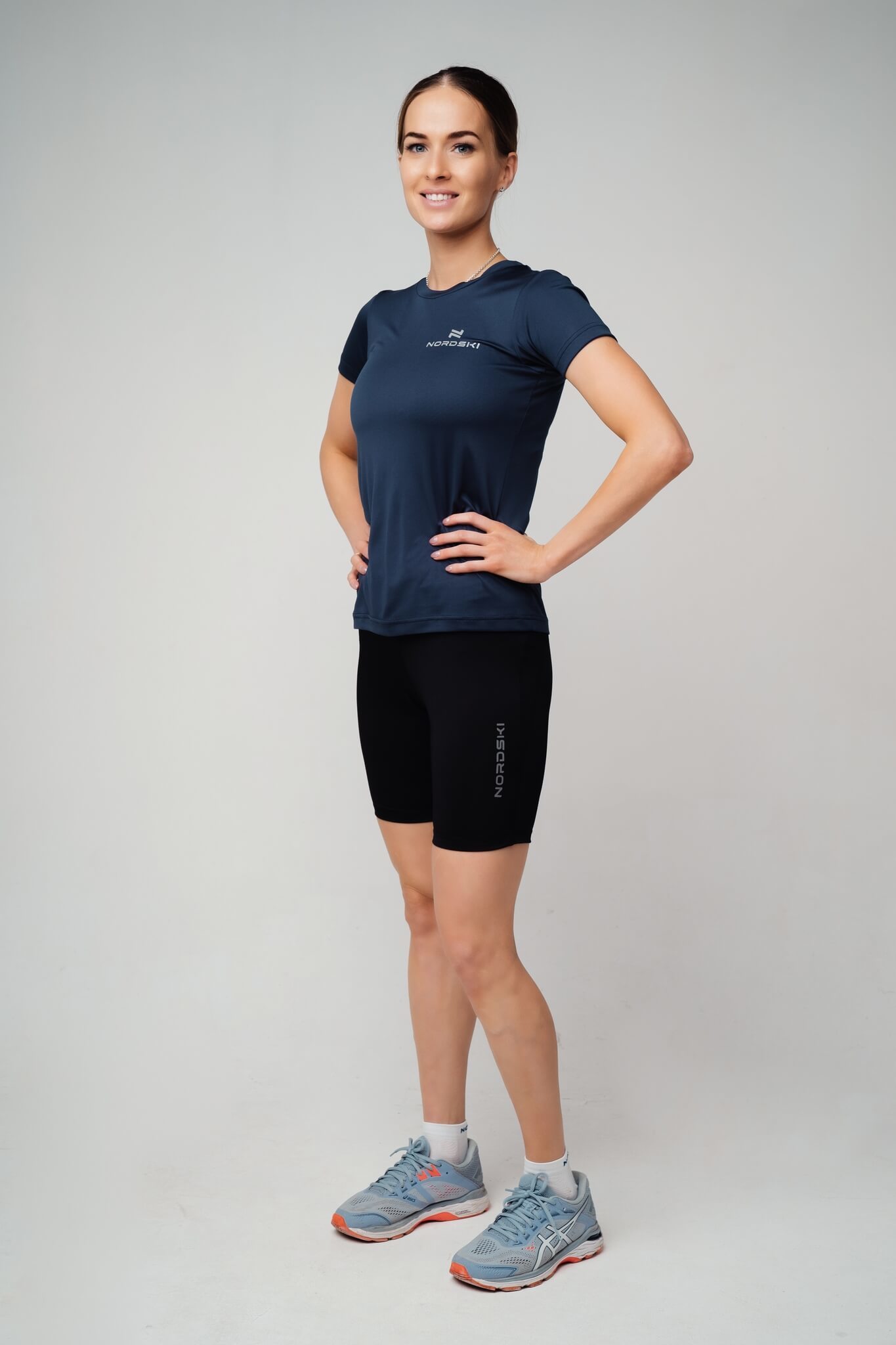 Nordski Premium Run женские шорты обтягивающие Black - 3
