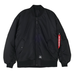 Бомбер Alpha Industries MA-1 Blood Chit Gen ll Black (Черный)