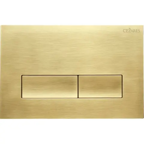 Cezares SLIDER-BTN-BORO Кнопка смыва, брашированное золото