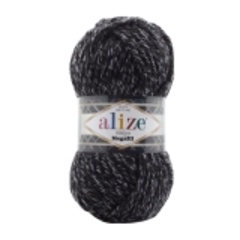 Пряжа ALIZE "Superlana Megafil" 800 антрацитовый