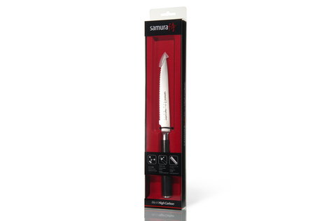 Нож кухонный стальной для томатов Samura Mo-V SM-0071/G-10