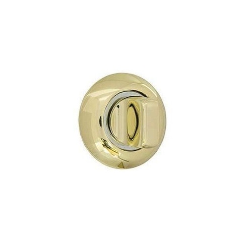 Ручка поворотная ARMADILLO WC-BOLT BK6-1GP/CP-1 золото/хром
