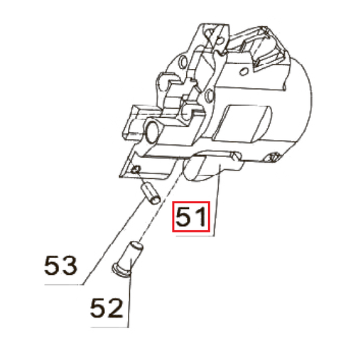 Цена на Запчасть №51 для PAG-PC84. Коробка