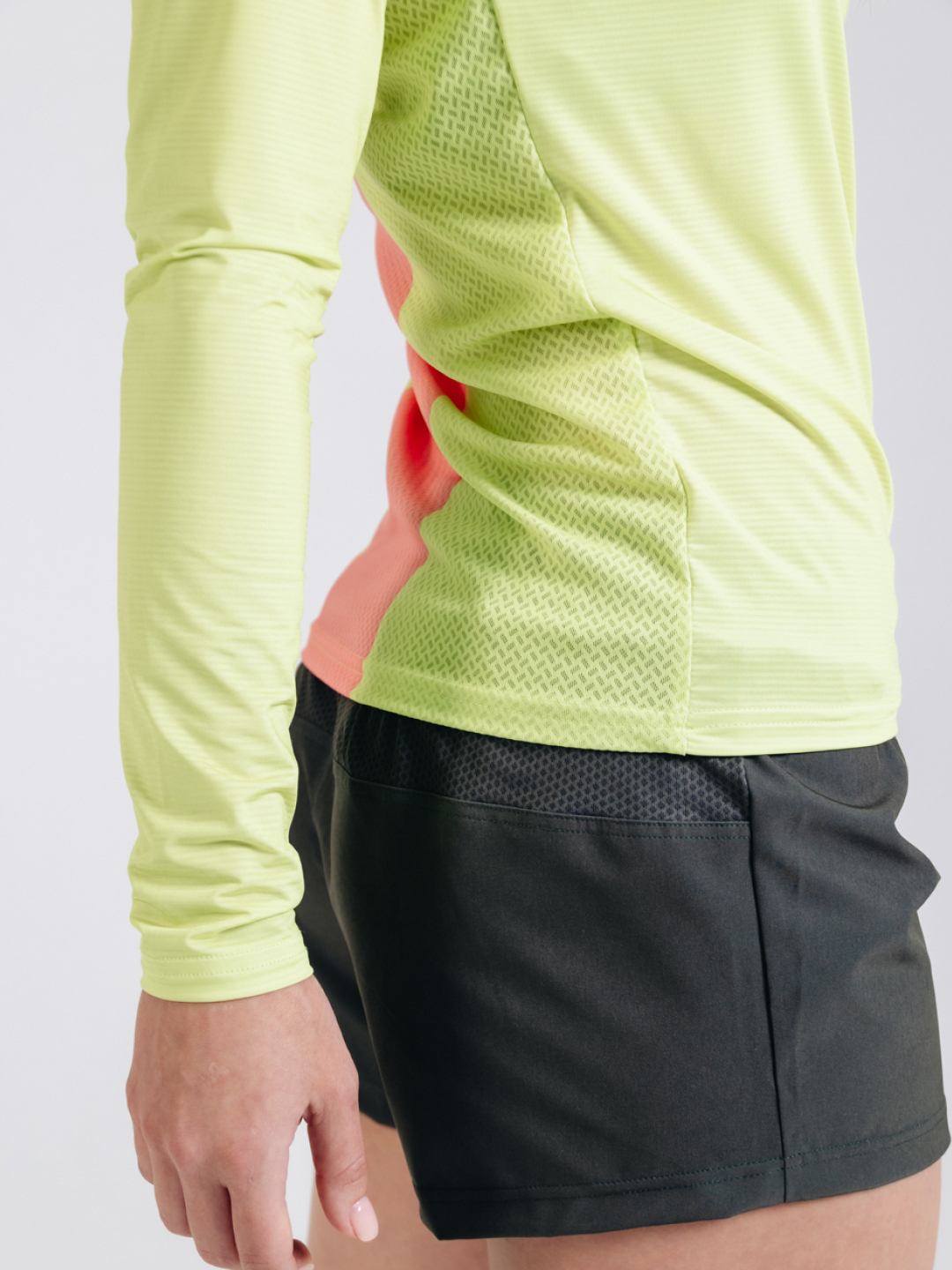 Женский тренировочный лонгслив Noname Miler LS WOS 25 yellow - 6