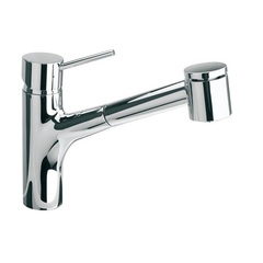 Paini 78CR576LMKM Смеситель для кухни Кокс (Cox) с выдвижным изливом, хром фото
