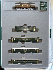 поезд Kato Class Ge 6/6-I Rhaetian Crocodile+4 вагона