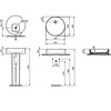 Ideal Standard Conca T3696V1 Умывальник-чаша круглый 45 см