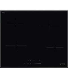 Варочная панель Smeg SE464TB, независимая, электрическая, стеклокерамика, 4 конфорки