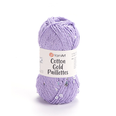 Пряжа YarnArt Cotton Gold Paillettes