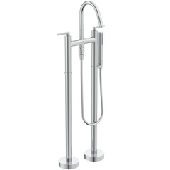 Ideal Standard Joy Neo BD169AA Двурукоятковый напольный смеситель для ванны Chrome (Хром) фото
