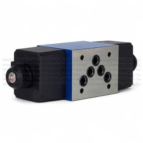Фото 4WE10G31/CW220-50N9K4 - Гидрораспределитель золотниковый Ду 10 с электроуправлением W230, схема G (64), возврат - пружинный