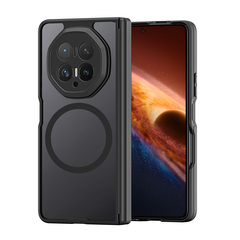 Усиленный чехол с черными рамками и с MagSafe для Honor Magic V6, серия Expn Series Magnetic от Dux Ducis