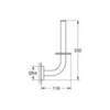 GROHE Essentials 40385DA1 Держатель запасного рулона туалетной бумаги