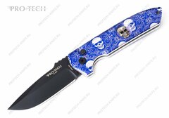 Нож Pro-Tech Rockeye Limited Edition Kellett Skulls 