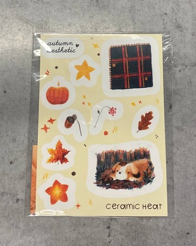 Уютный стикерпак Ceramic Heat
