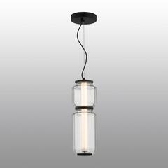 5409/20L HIGHTECH ODL_EX24 141 черный/прозрачный/металл/стекло/акрил Подвес LED 20W 3000K 1480Лм JAM