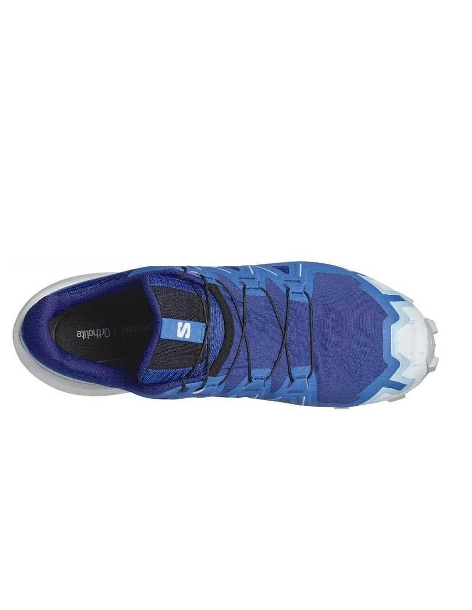 Мужские кроссовки для бега Salomon Speedcross 6 синие - 2